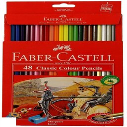 مداد رنگ ی فابر کستل (Faber Castell) بسته 48 رنگ