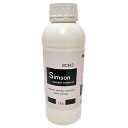  مایع پاک کننده سیمان و گچ برند سیمسون مدل SCR2 حجم 1 لیتر