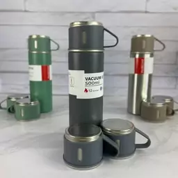 فلاسک 3 کاپ  VACUUM FLASK SET