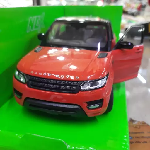 ماکت فلزی رنجرور  (Range Rover Sport)سه در بازشو ،برند ویلی تک جعبه فرمان پذیر 