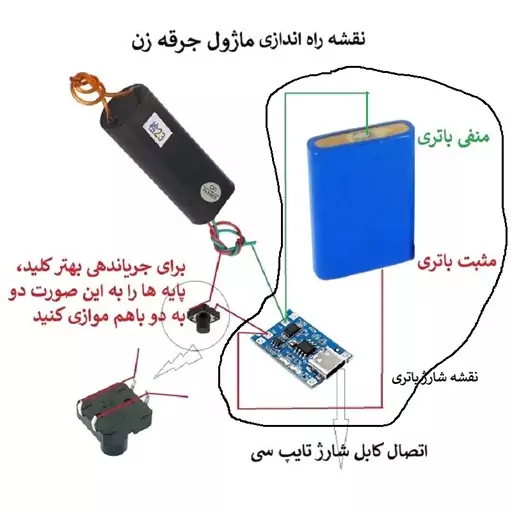 باتری لیتیوم یون تخت 1700 میلی آمپر کره ای