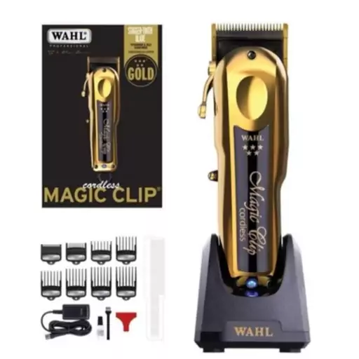 ماشین اصلاح وال مجیک کلیپ گلد بی سیم اصل )ا Wahl Magic Clip Cordless Gold