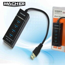 هاب usb   برند مچر  usb3 