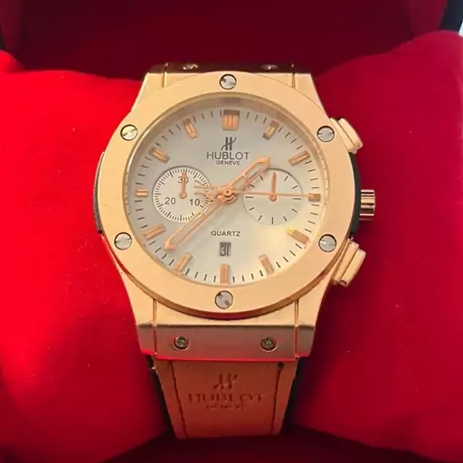 ساعت مچی مردانه عقربه ای بسیار جذاب Hublot 