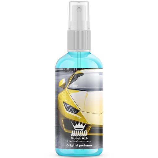 اسپری خوشبو کننده خودرو هوگو مدل 016 حجم 50 میلی لیتر  Hugo car freshener spray model 016 volume 50 ml