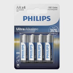 باتری قلمی فیلیپس اولترا آلکالاین AA4