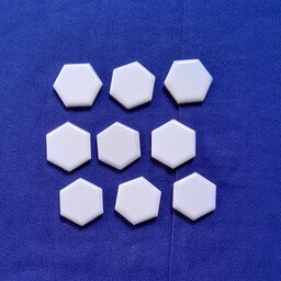 کاشی استخری البرز سفید 6 ضلعی 9عددی درجه یک