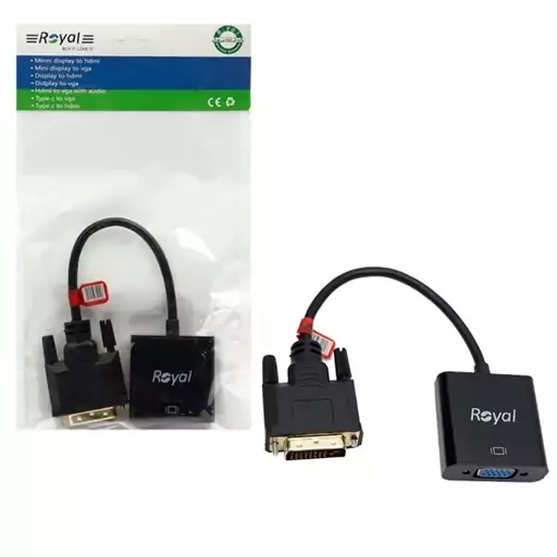 تبدیل DVI به VGA رویال