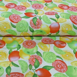 پارچه دستمال آشپزخانه مدل لیمویی