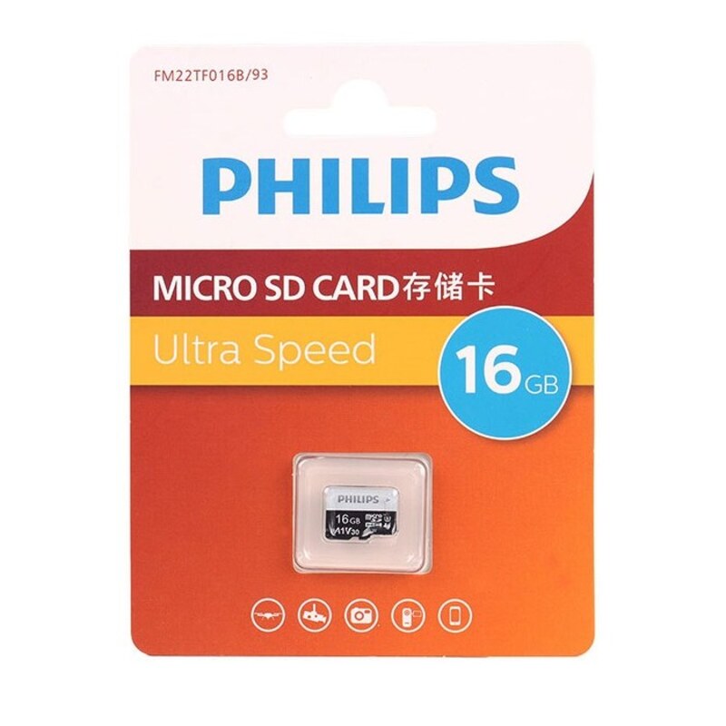 رم موبایل 16 گیگ فیلیپس Philips Ultra Speed U3 A1 V30