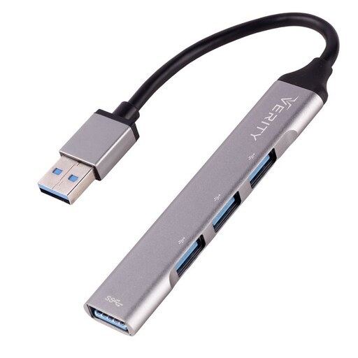 هاب چهار پورت وریتی Verity H409 USB3