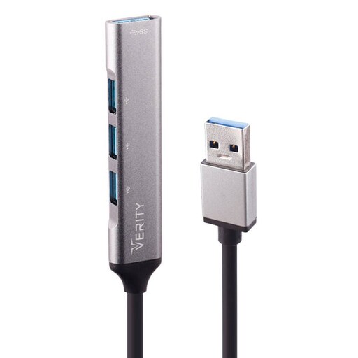 هاب چهار پورت وریتی Verity H409 USB3