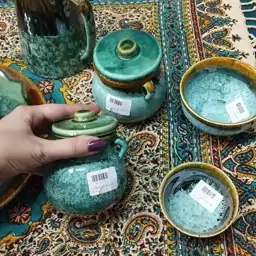 دیزی بزرگ شره ای سفالی