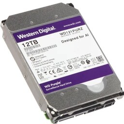 هارددیسک اینترنال وسترن دیجیتال بنفش مدل Purple WD121PURZ ظرفیت 12 ترابایت