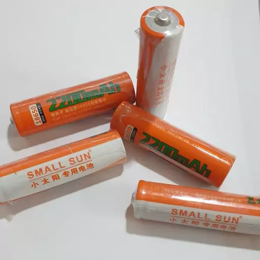 باتری شارژی پلیسی لیتیومی اسمال سان 2200mah اصلی