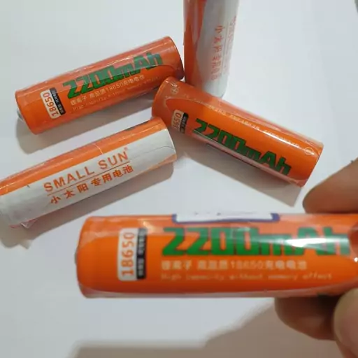 باتری شارژی پلیسی لیتیومی اسمال سان 2200mah اصلی