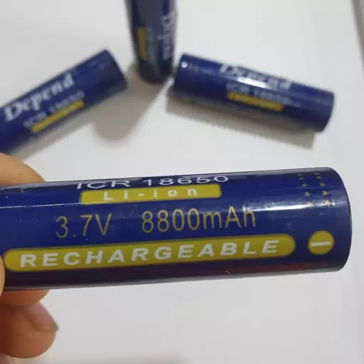 باتری پلیسی لیتیومی اصلی سنگین 8800mah   