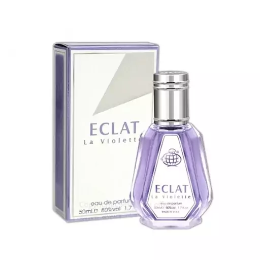 عطر زنانه 50 میل فراگرانس ورد اکلت Fragrance Wrold Eclat La Violette