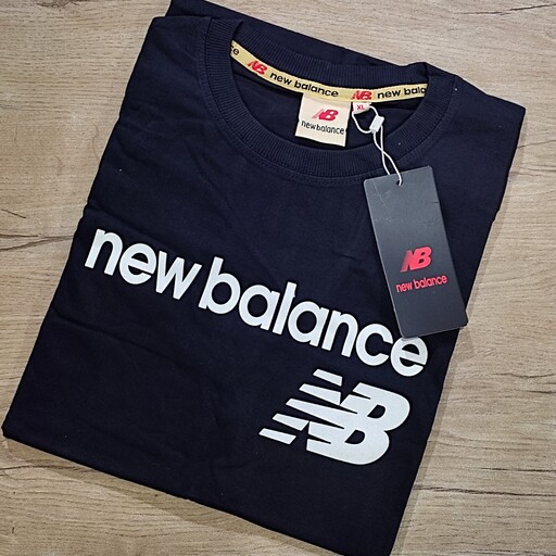 تیشرت مردانه اورجینال برند newbalanceسایز XLسورمه ای