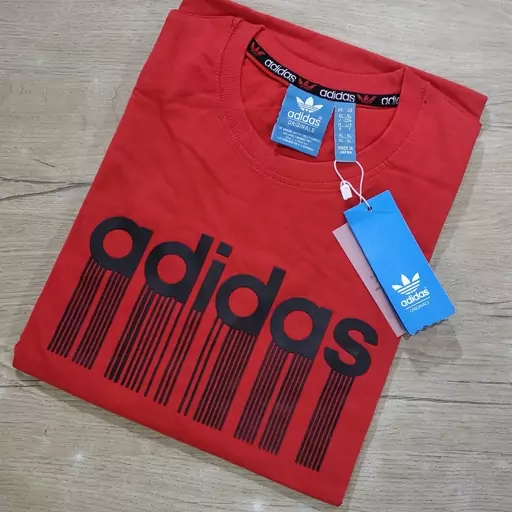 تیشرت مردانه اورجینال برند adidasسایز XLقرمز