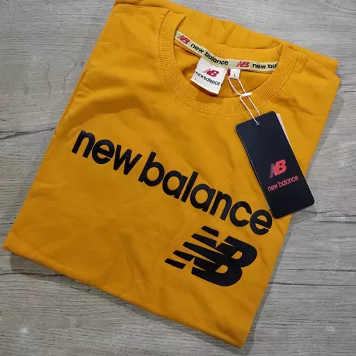 تیشرت مردانه اورجینال برند NewBalanceسایزL زرد