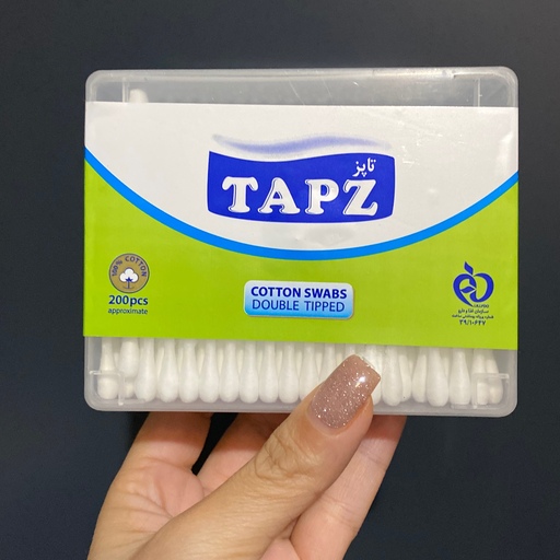 گوش پاک کن 200عددی (تاپز)Tapz