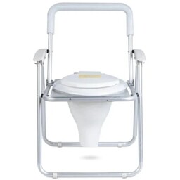 توالت فرنگی مبله تاشو آلومینیمی تیوان طب