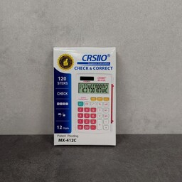 ماشین حساب جیبی مدل MX 412C برند CRSIIO
