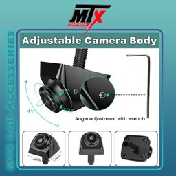 دوربین دنده عقب قابل تنظیم با کیفیت AHD برند MTX
