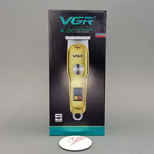 ماشین اصلاح خط زن وی جی آر وویجر مدل V-290 طلایی