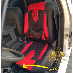 روکش صندلی کوئیک تیبا2 مشکی قرمز چرم سوپر VIPدرجه یک با الگوی عالی مدل توکیو