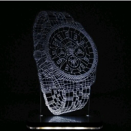 چراغ رومیزی مدل ساعت مچی 