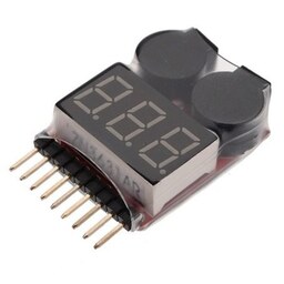 (5008)نمایشگر و مانیتورینگ ولتاژ باتری مجهز به آلارم هشدار