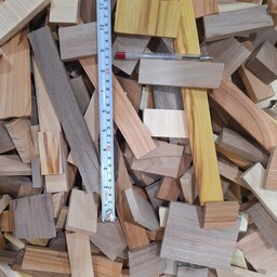 بلوک چوبی درابعاد مختلف ،کارتن 2.5 کیلو گرمی 
