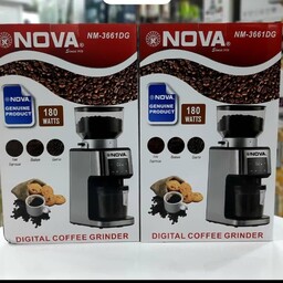 آسیاب قهوه نوا مدل3661 اورجینال تضمینی  با فاکتور مهر شده فروشگاه 