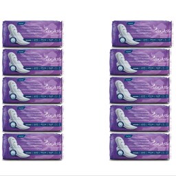 نوار بهداشتی بالدار مای لیدی Classic purple سایز بزرگ  مجموعه 10 عددی (عمده)