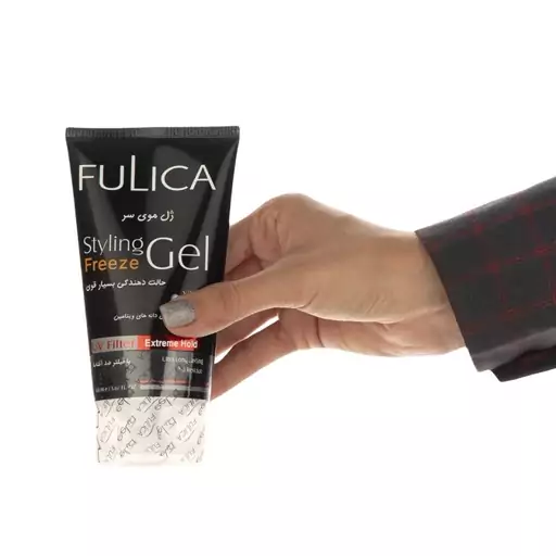 ژل موی سر با حالت دهندگی قوی 150 میلی لیتر فولیکا Fulica Styling Freeze Gel 150ML