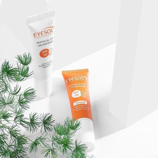 کرم ضدآفتاب SPF30 دور چشم آیسول 15 میلی لیتر رنگی Eyesol Physical Eye UV Defense SPF30 Tinted 15ml