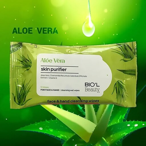 دستمال مرطوب پاک کننده آرایش دور چشم و مخصوص آقایان بیول  10 عدد Biol Eye Makeup Remover 10 wipes