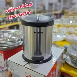 سطل زباله 5 لیتری کوچک آرتیستون استیل سطل آشغال دستشویی سطل زباله کوچک سرویس بهداشتی