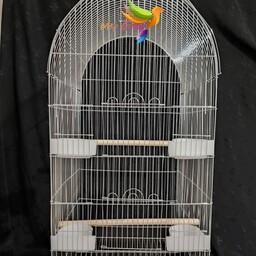 قفس 1044 چهار لیوانه بلند مناسب برای کلیه پرندگان زینتی 