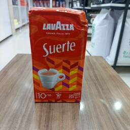 پودر قهوه لاوازا lavazza مدل سورته Suerte وزن 250 گرم