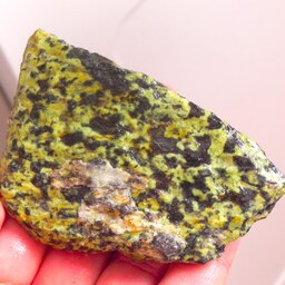 سنگ راف مارسنگ سرپانتین سبز طبیعی معدنی کد4