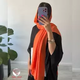 شال ساده نخی اسلپ خارجی دارای رنگ بندی