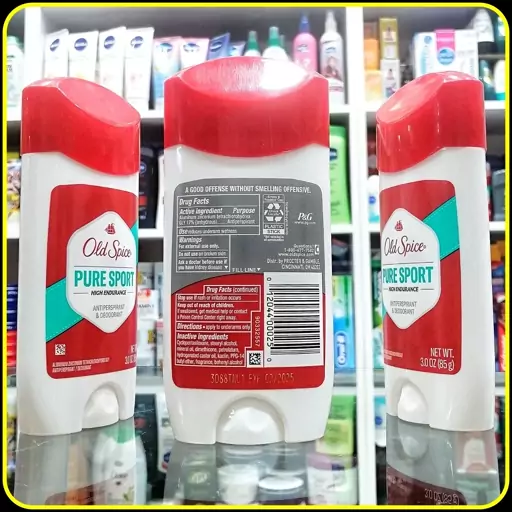 مام زیر بغل ضد لک دئودورانت اولد اسپایس (85گرم)old Spice pure sport deodorant