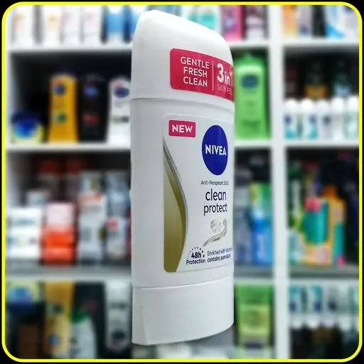 مام صابونی سه در یک محافظ 48ساعته ضد لک نیوآ با عصاره ویتامین E(50میل)nivea 