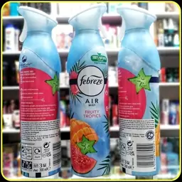 اسپری febreze با رایحه میوه های استوایی هم خوشبو میکنه و هم رایحه بد محیط رو از بین می بره (300میل) 