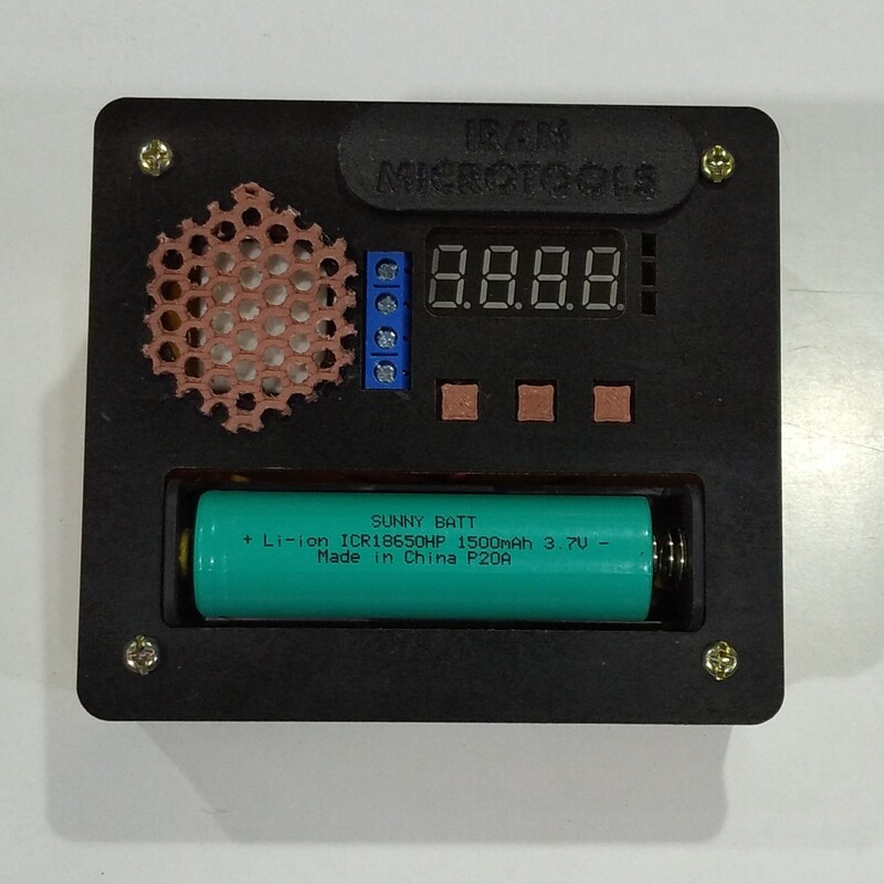تستر ظرفیت حقیقی باتری لیتیوم 
