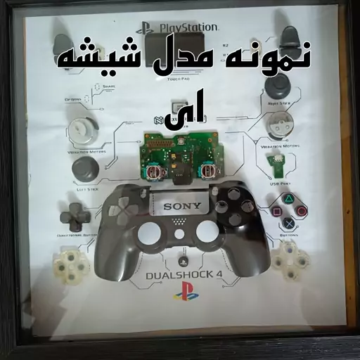 دسته بازی ایکس باکس (Xbox 360) قاب شده شیشه دار 