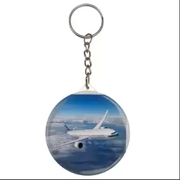 جاکلیدی فلزی هواپیما Pixel Keychain مدل C